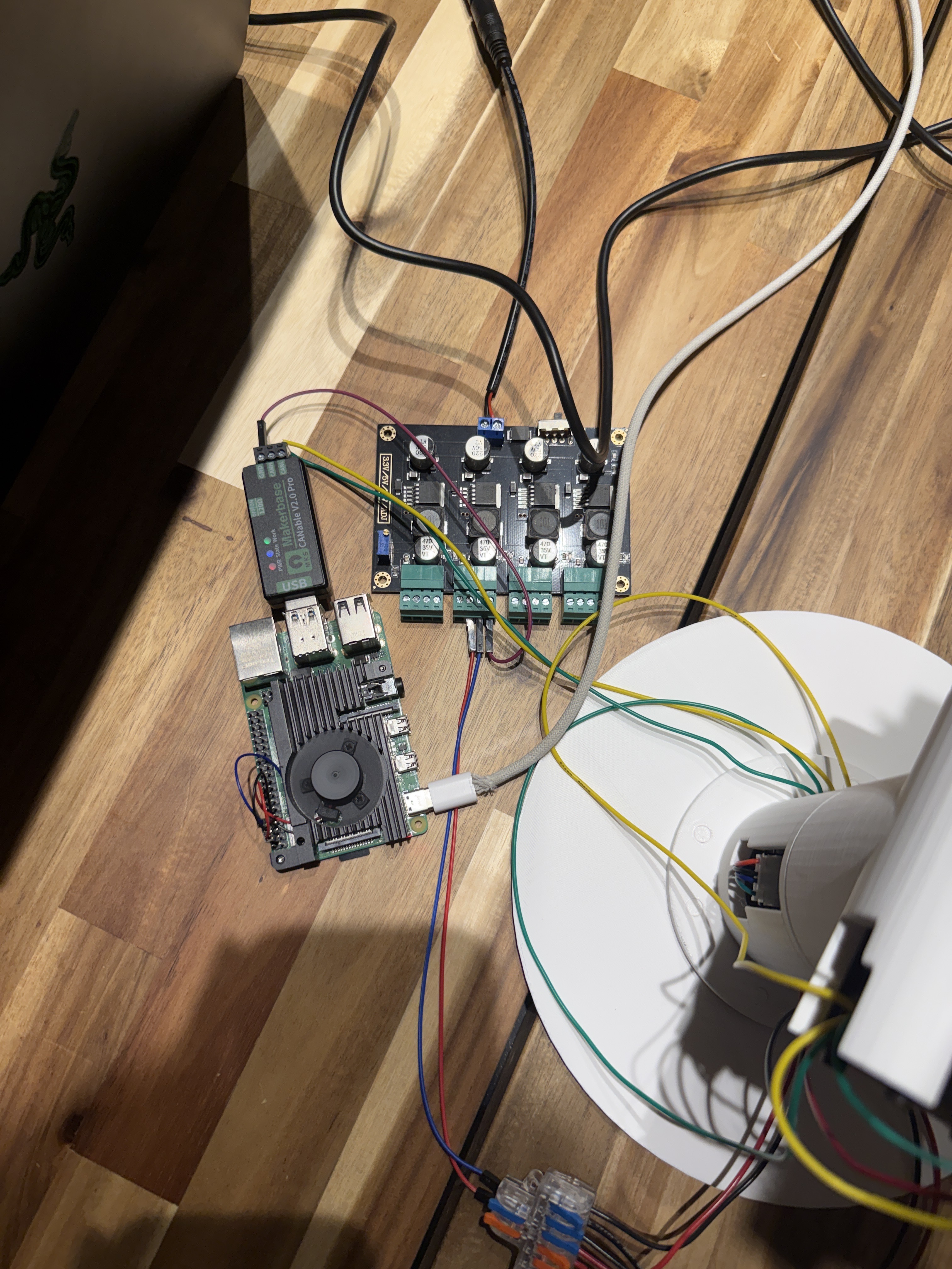 Armold electronics and CAN wiring